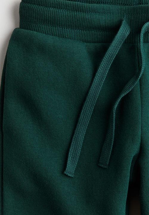 H&M - Brushed-inside joggers - dark green