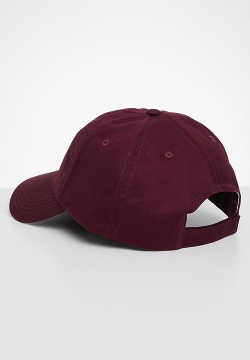 Tommy Hilfiger - Linear logo 6 panel cap - red