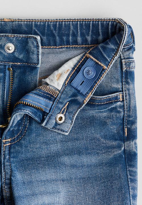 H&M - Bootcut cargo jeans - light denim blue