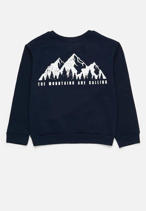 Pop Candy - 2 Pack  sweatshirt-  navy & sky blue