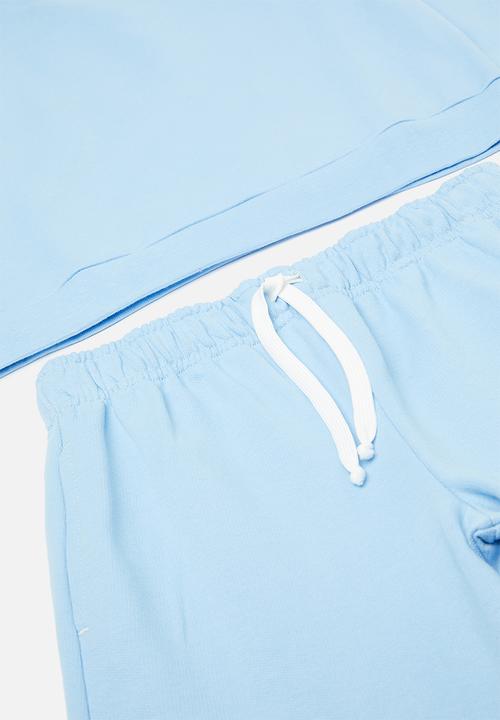 Pop Candy - Plain trackuit set - blue