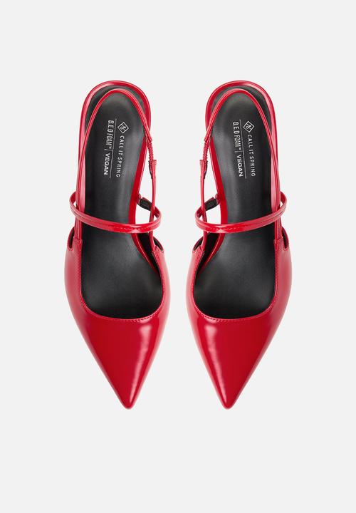 Call It Spring - Poppiee Slingback - Red