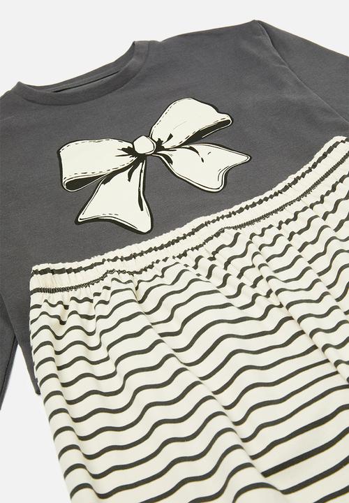 Pop Candy - Pj set - grey