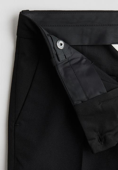 H&M - Suit trousers - black