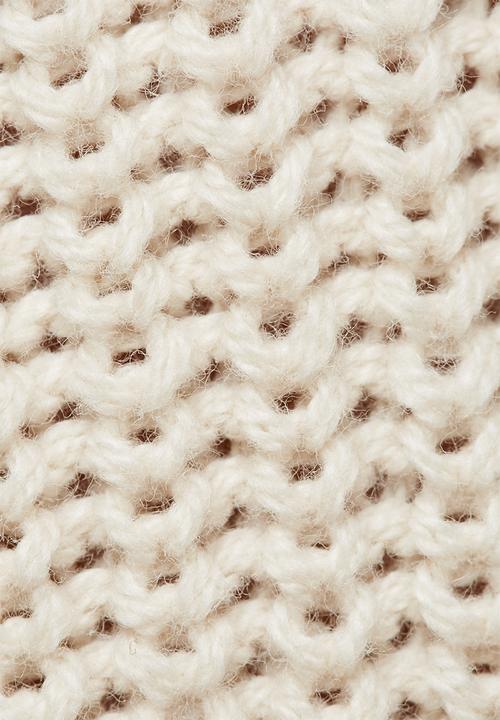 Vero Moda - Stick cropped knit top