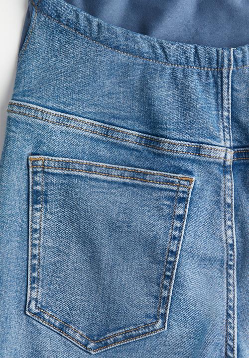 H&M - Mama skinny jeans - denim blue