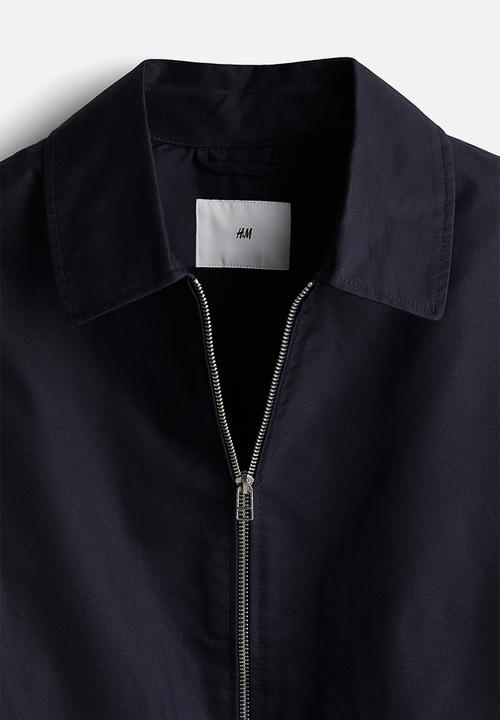 H&M - Twill jacket - dark blue