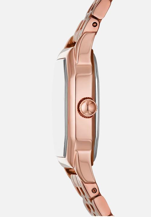 Fossil - Harlow Three-hand Stainless Steel Watch - Rose Gold