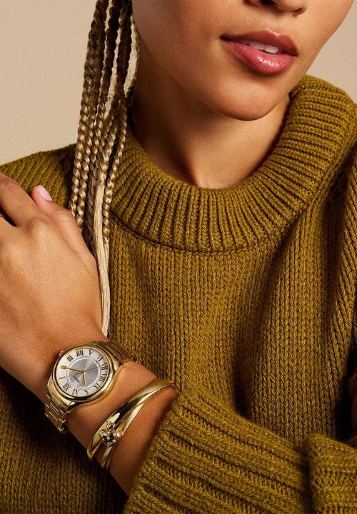 Fossil - Gilmore Three-Hand Date Stainless Steel Watch - Gold