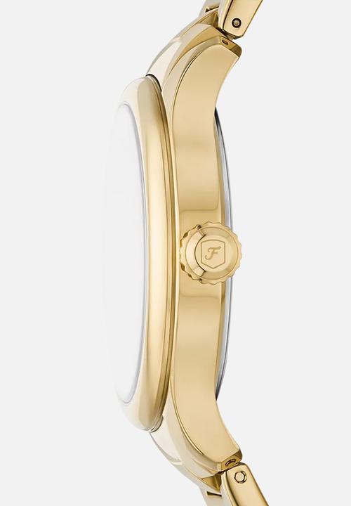 Fossil - Gilmore Three-Hand Date Stainless Steel Watch - Gold