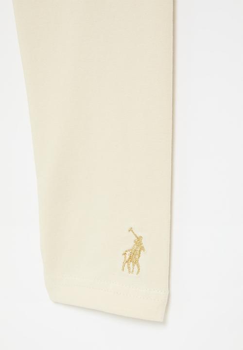 POLO - Girls victoria full length legging - sand