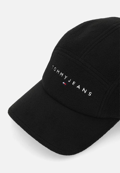 Tommy Hilfiger - Tjm Linear Logo Fleece Cap - Black