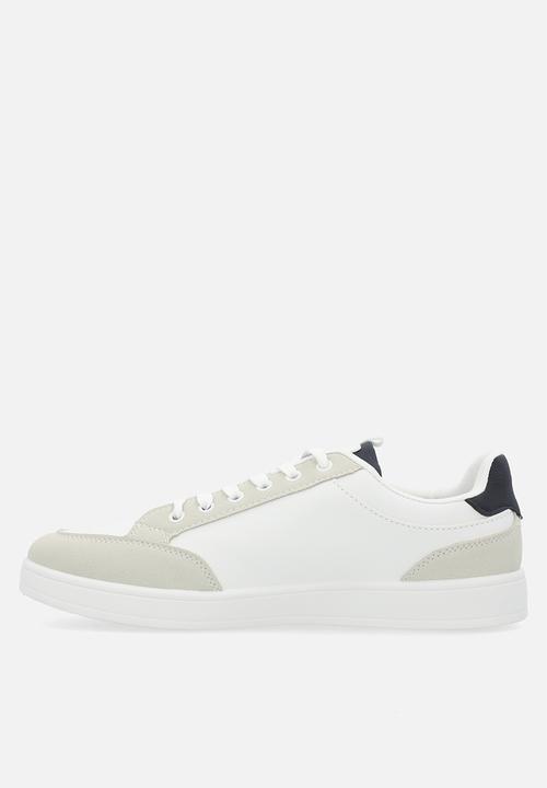Pierre Cardin - Frankie casual lace up  - white & navy