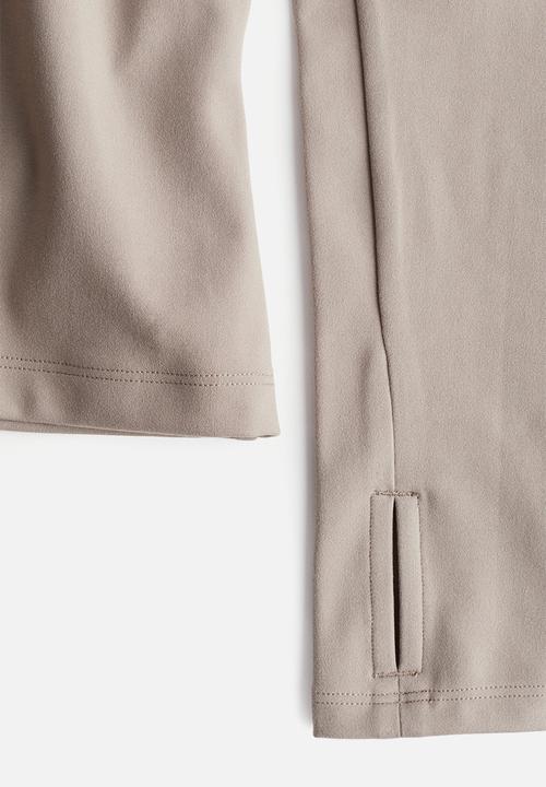 H&M - Zip-through sports jacket with softmove™ - beige