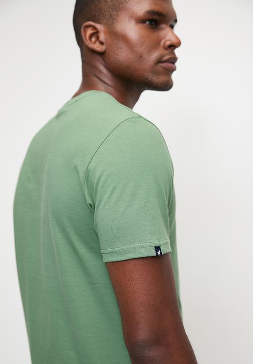 POLO - Mens Essential Crew Neck Short sleeve Tee - Green