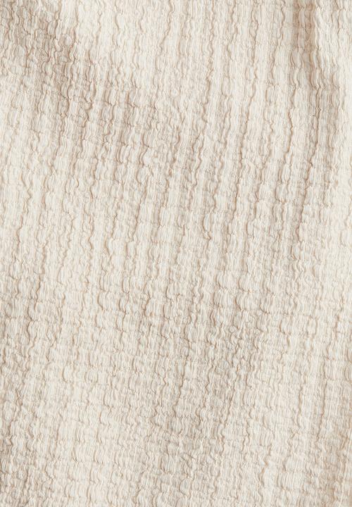 H&M - Textured jersey dress - light beige