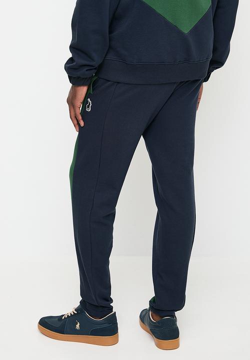 POLO - Men Sport Cuffed Jogger - Navy & Green