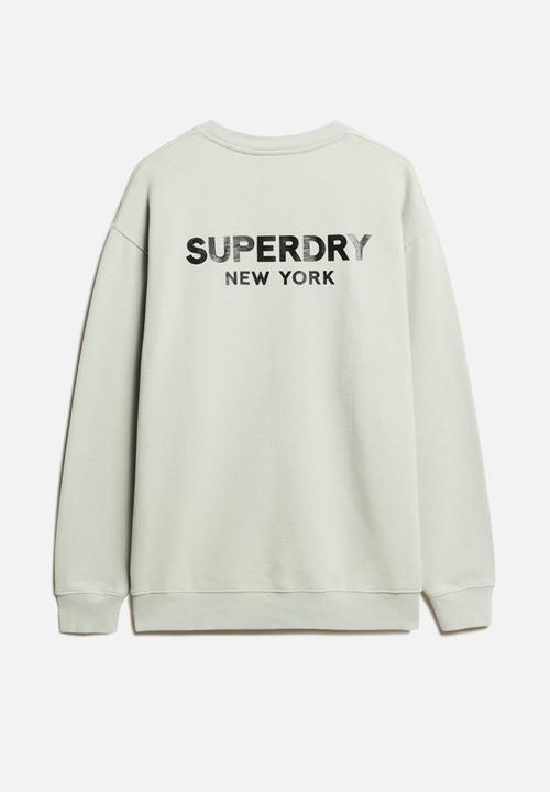 Superdry. - Luxury Sport Loose Fit Crew - Puritan Grey