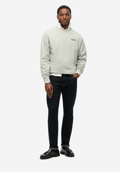 Superdry. - Luxury Sport Loose Fit Crew - Puritan Grey