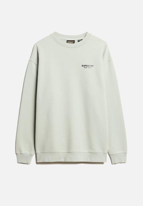 Superdry. - Luxury Sport Loose Fit Crew - Puritan Grey