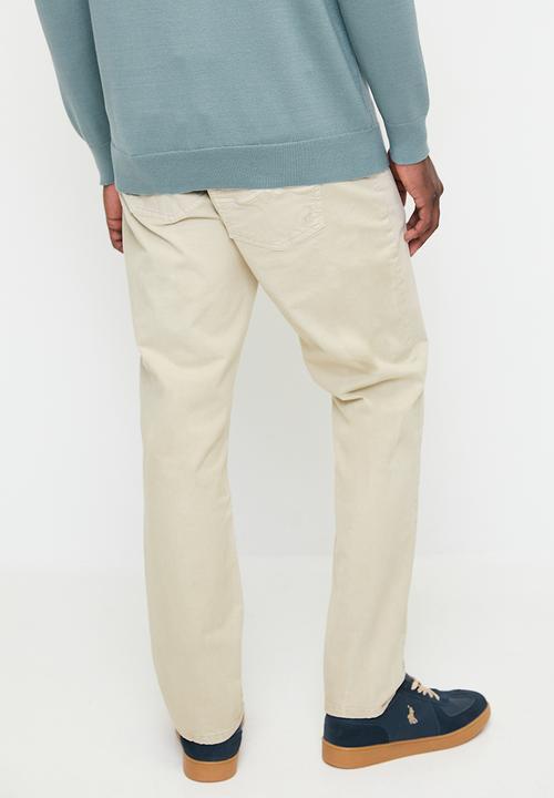 POLO - Mens Pjc Overdyed Pants - Light Stone