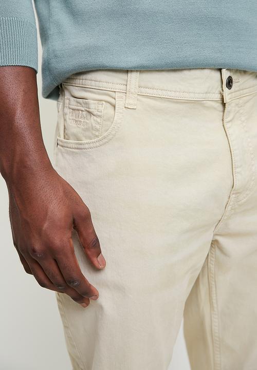 POLO - Mens Pjc Overdyed Pants - Light Stone