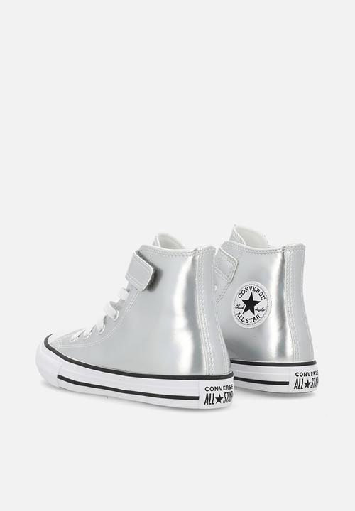 Converse - Chuck taylor all star metallic easy-on - silver/white/silver