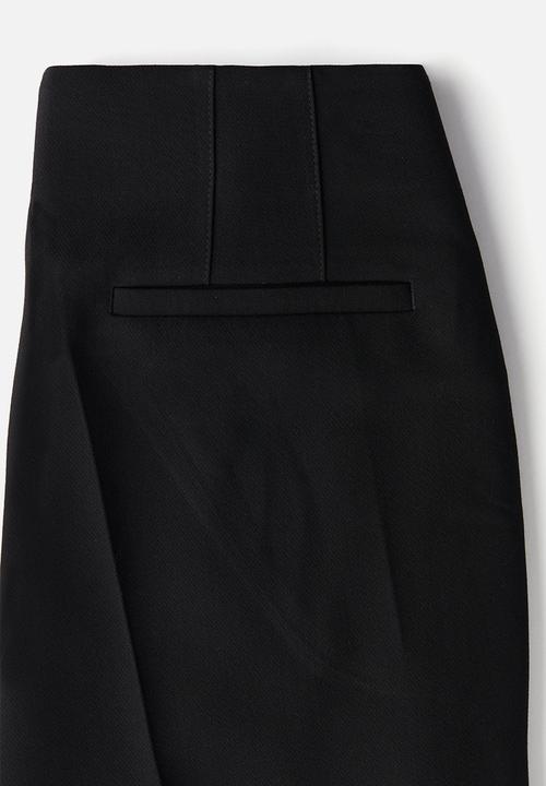 H&M - Ankle-length cigarette trousers - black
