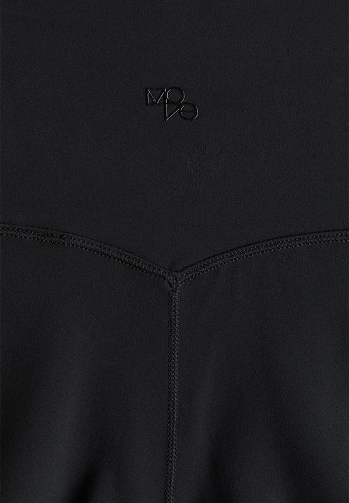 H&M - Yoga leggings with softmove™ lycra® - black