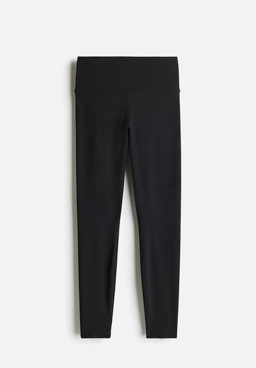 H&M - Yoga leggings with softmove™ lycra® - black