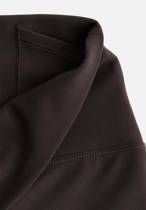 H&M - Yoga leggings with softmove™ lycra® - dark brown