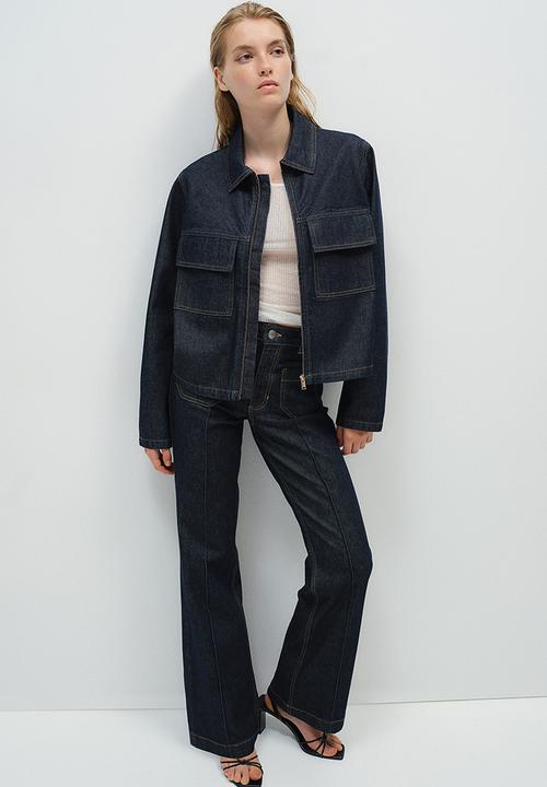 H&M - Denim jacket - dark denim blue