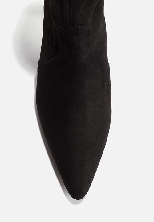 H&M - Heeled sock boots - black