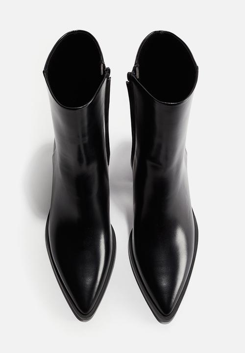 H&M - Pointed ankle boots - black