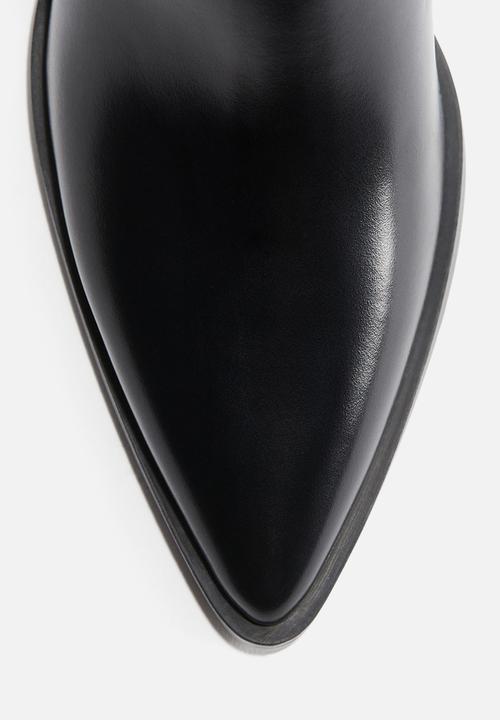 H&M - Pointed ankle boots - black