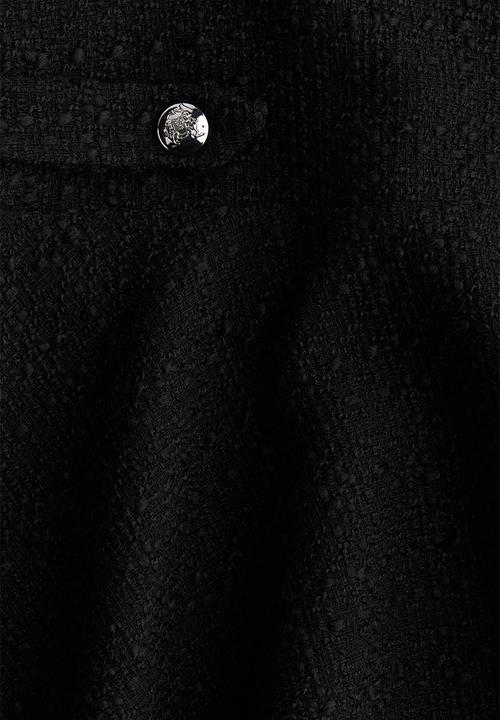 H&M - Bouclé skirt - black