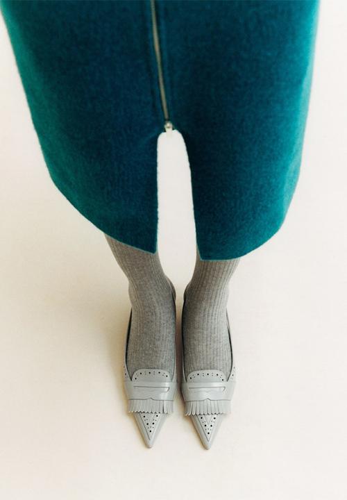 MANGO - Loa heel - grey