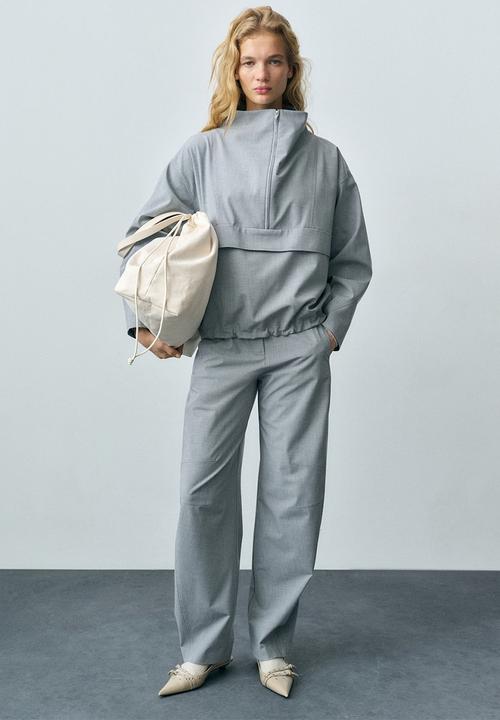 MANGO - Parka Barile - Gray