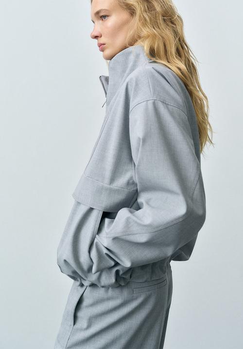 MANGO - Parka Barile - Gray