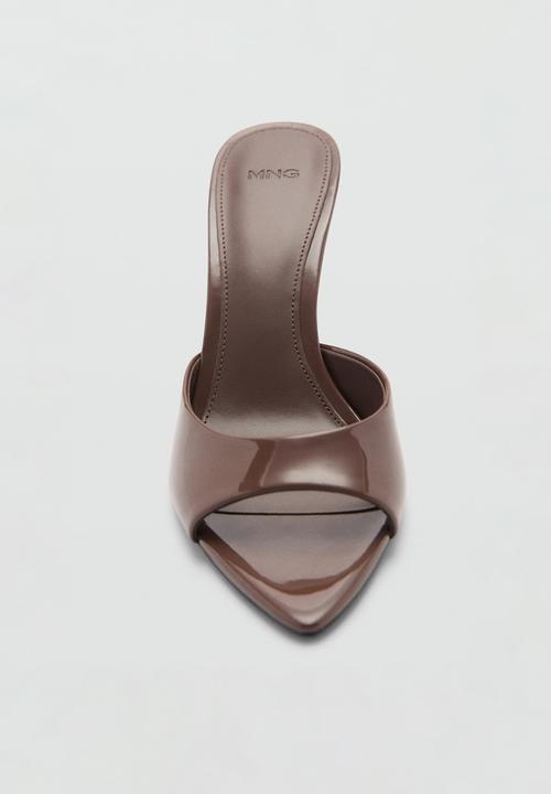 MANGO - Pepych heel - dark brown