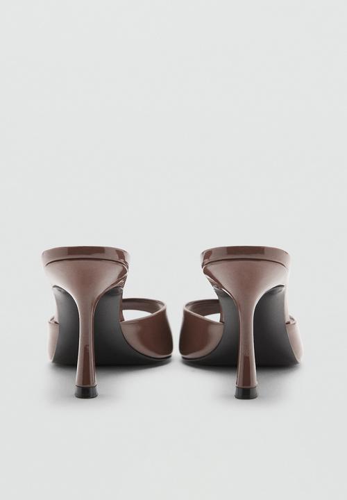 MANGO - Pepych heel - dark brown