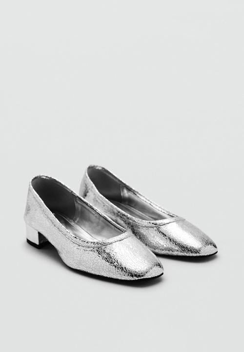 MANGO - Nit heel - silver