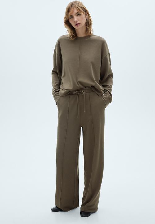 MANGO - Sweatshirt nique - beige/ khaki