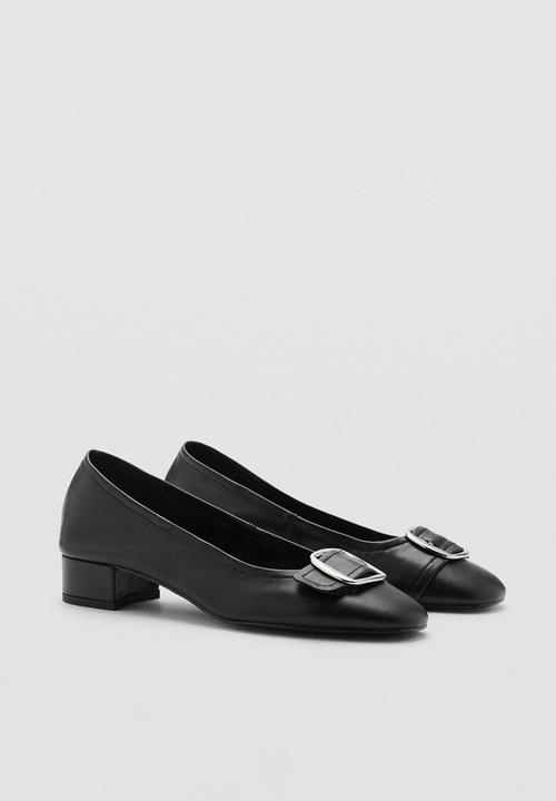 MANGO - Side heel - black