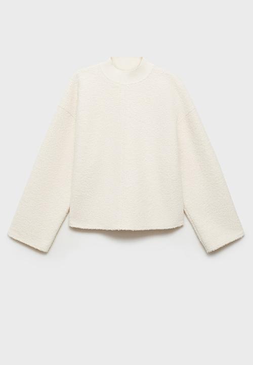 MANGO - Sweatshirt buble - light beige
