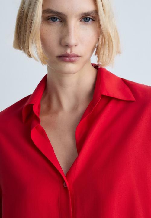 MANGO - Shirt lima - red