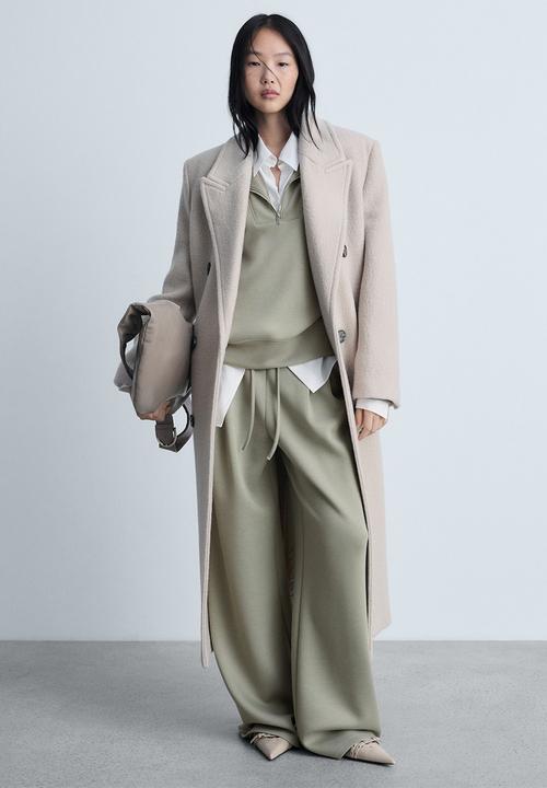 MANGO - Sweatshirt guesa - beige/ khaki