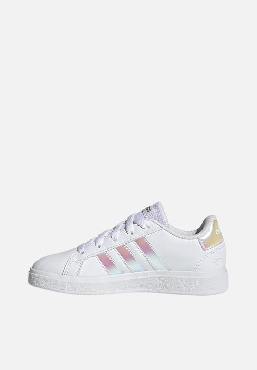 adidas Performance - Grand Court 2.0 K - Ftwwht/Irides/Ftwwht