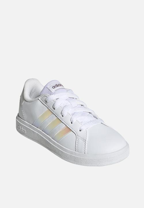 adidas Performance - Grand Court 2.0 K - Ftwwht/Irides/Ftwwht