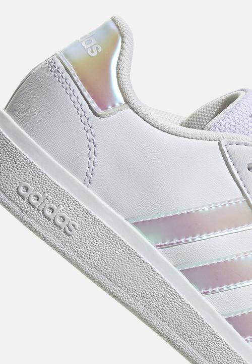 adidas Performance - Grand Court 2.0 K - Ftwwht/Irides/Ftwwht